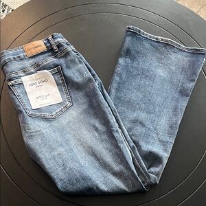 Women's Classic Blue Boot Cut Jeans